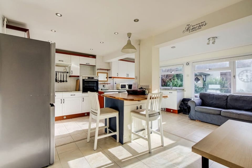 Dining space with garden views