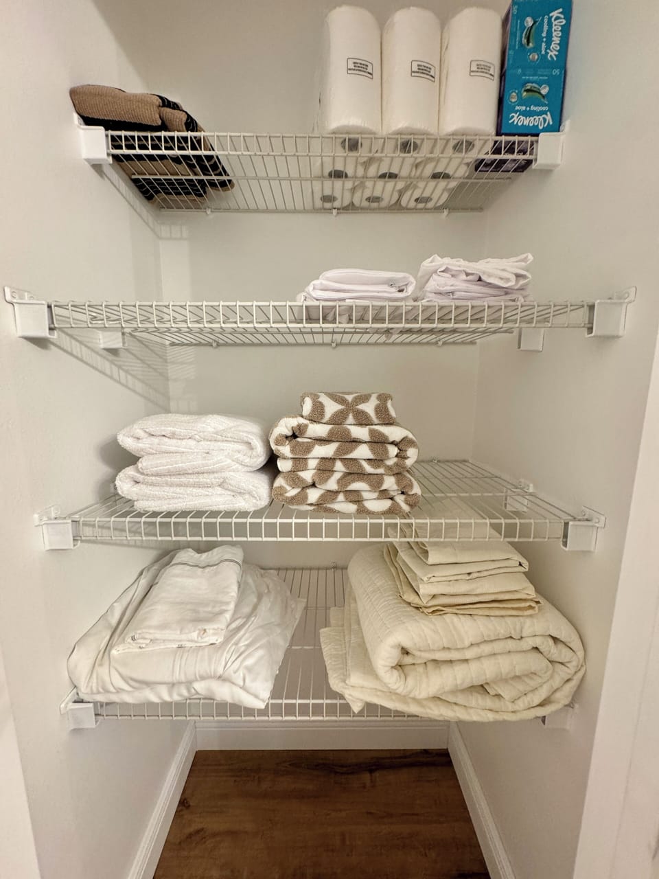 Primary Bathroom Linen closet