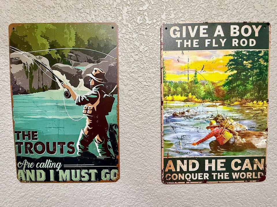 Great location for anglers!