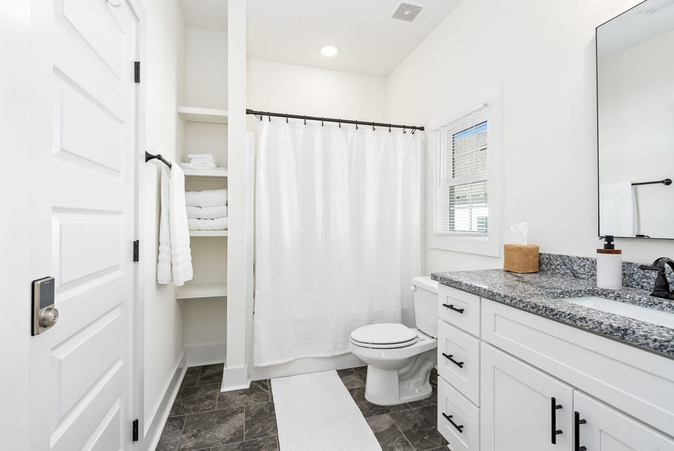 Primary bathroom shower