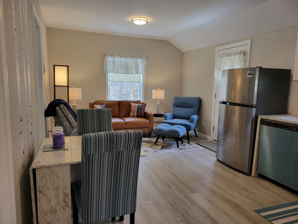 Open living room/dining room floor plan