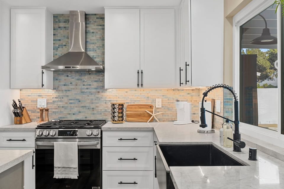 Fully equipped kitchen