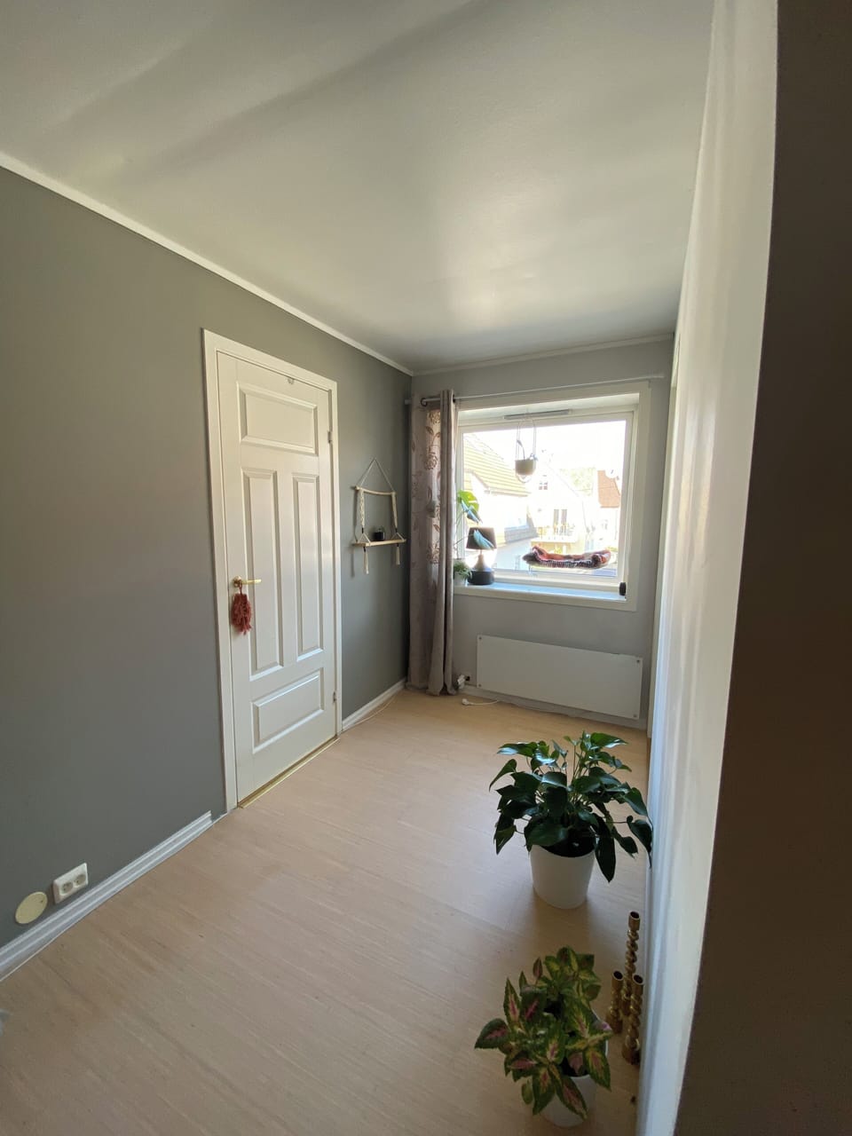 Private bedroom door