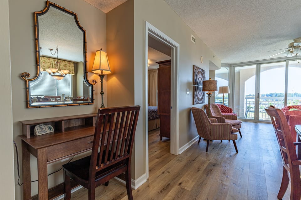 Office space in Living room