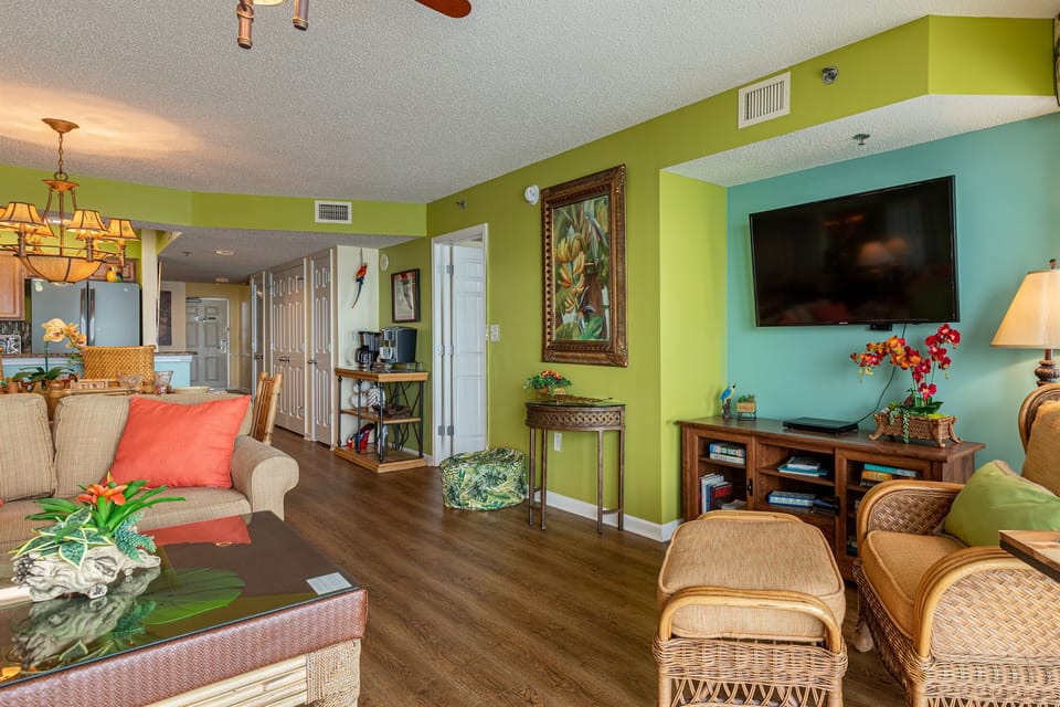 Oceanfront Living Room