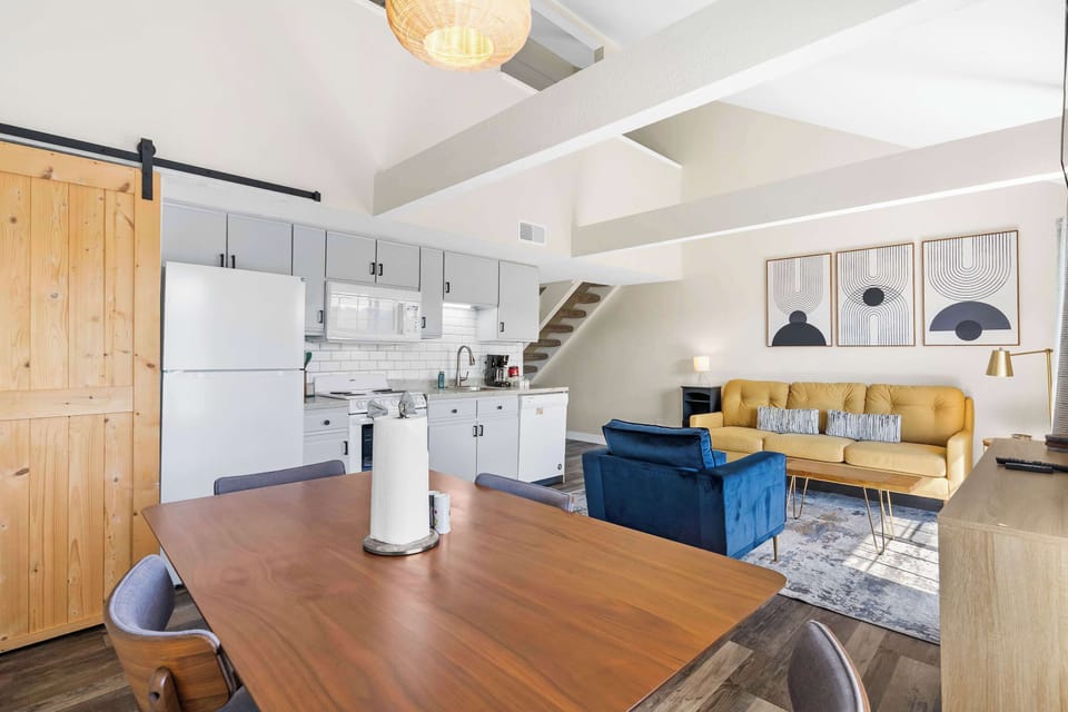 Make mealtime memories together at the dining table, seating 4​