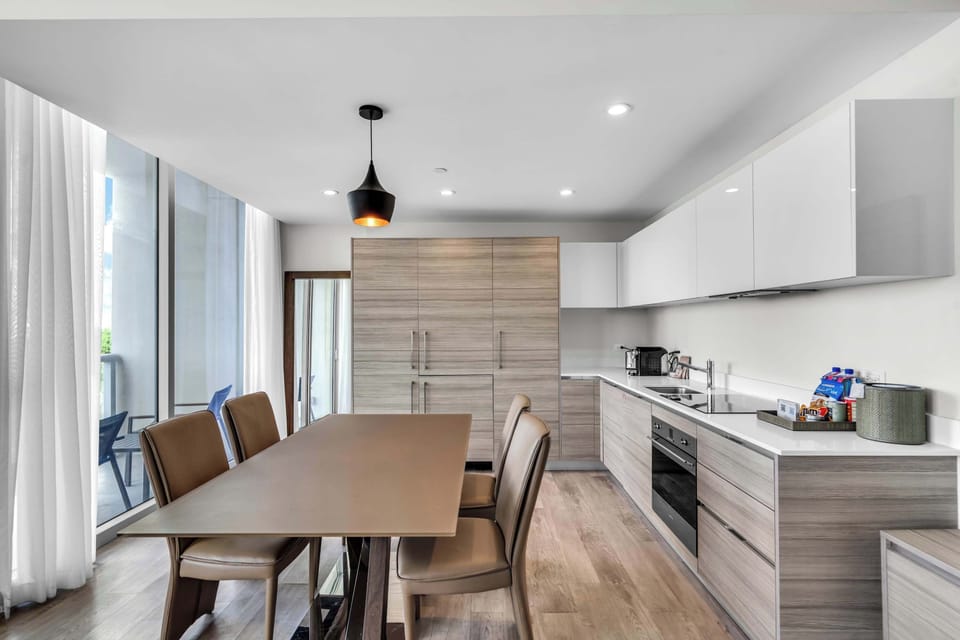 Make mealtime memories together at the dining table, seating 4​