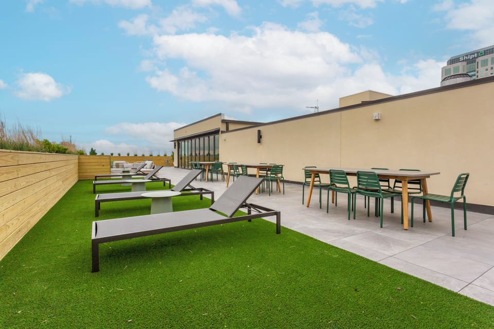 rooftop patio