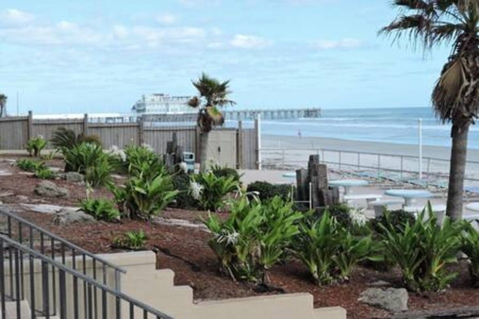 A peaceful and scenic spot to relax while enjoying the sea breeze.