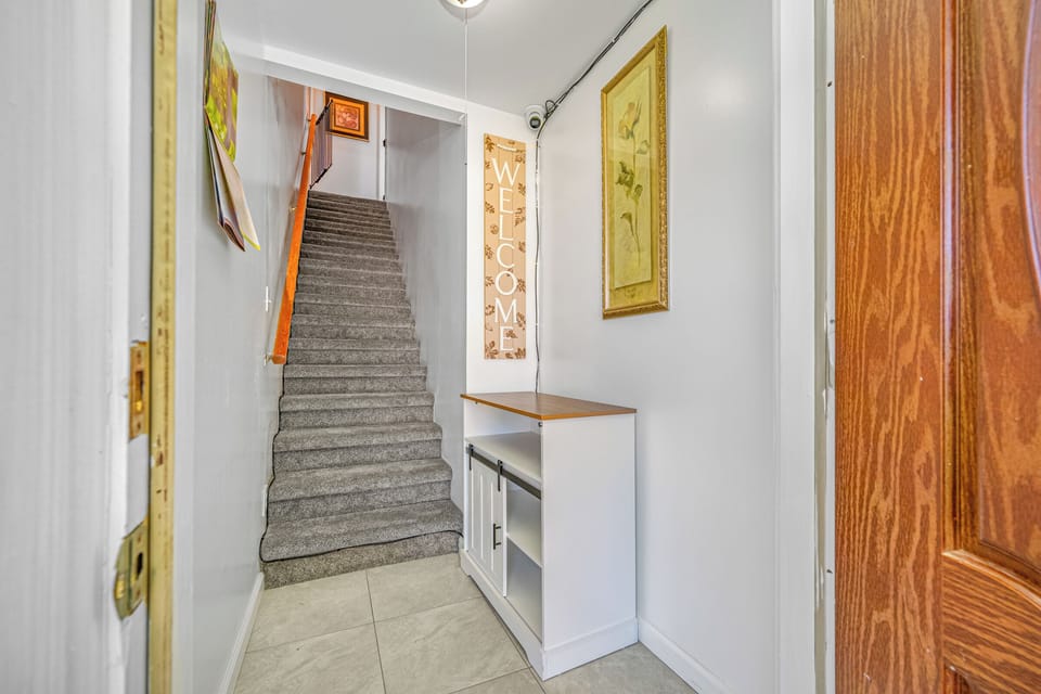 Stairs up to unit