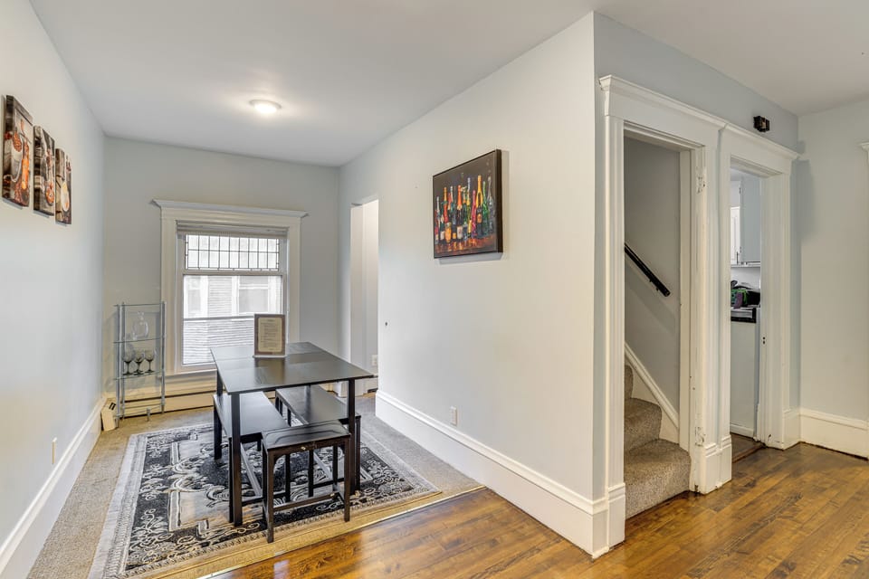 Dining Area | Dishware & Flatware | 1st Floor