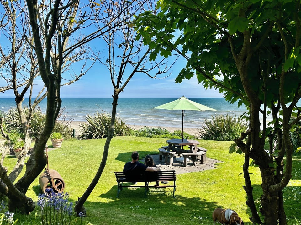 Our beach side location does't get much closer to the sound of the sea.