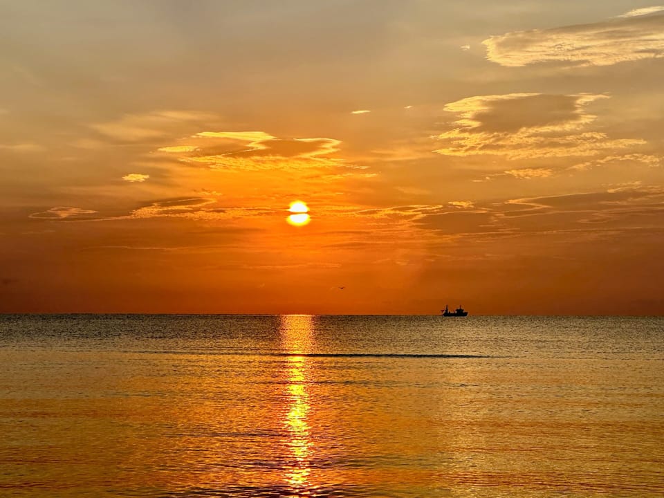 Stunning sunrises for the early birds.