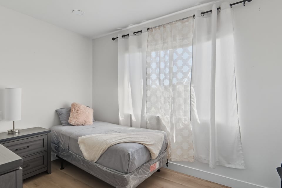 Indoors, Bed, Furniture, Home Decor, Lamp