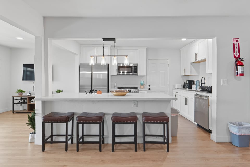 Indoors, Kitchen, Kitchen Island, Architecture, Building