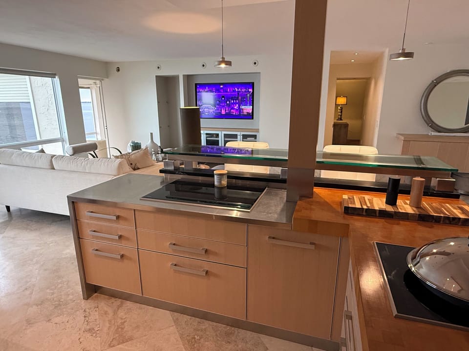 Kitchen and great room views! 