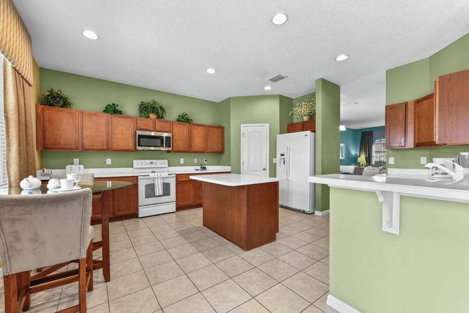 KITCHEN:  Designed for Convenience with Everything Needed for a Comfortable Stay