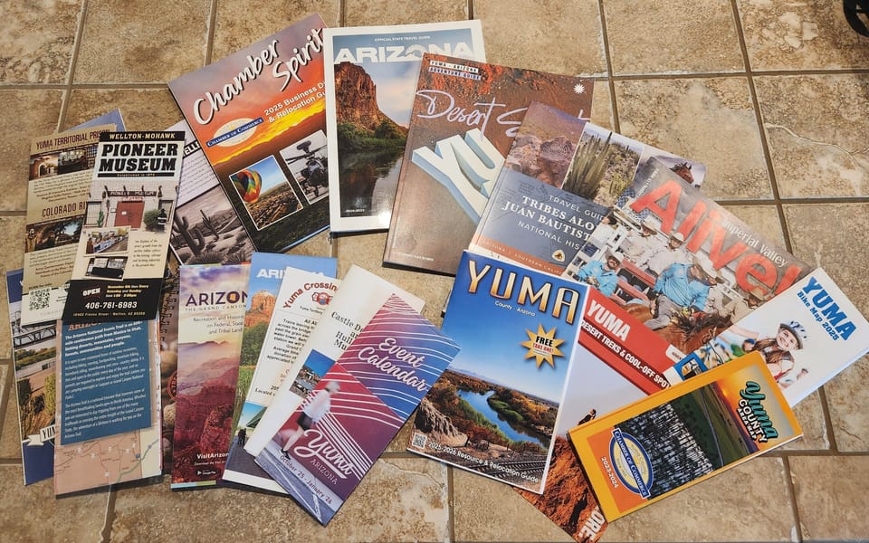 Ton of local info, from restaurants to points of interest!