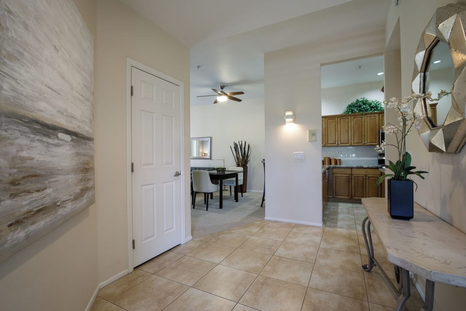 Landing  Entrance looking toward the Great Room and Kitchen