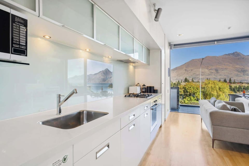 Full galley kitchen