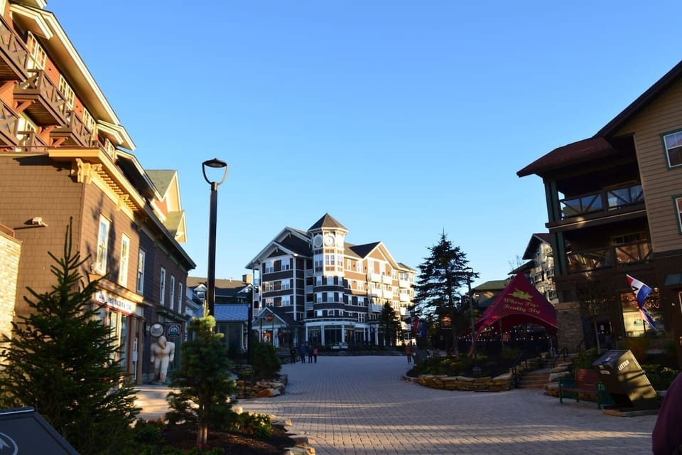 Located right in Snowshoe village