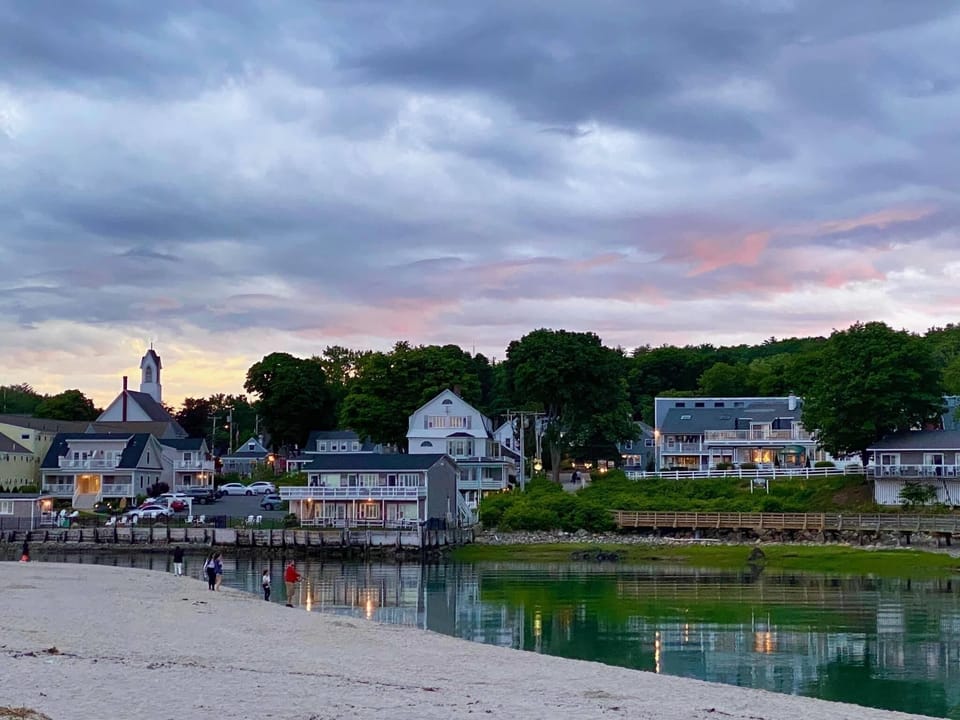 View of Ogunquit from the river