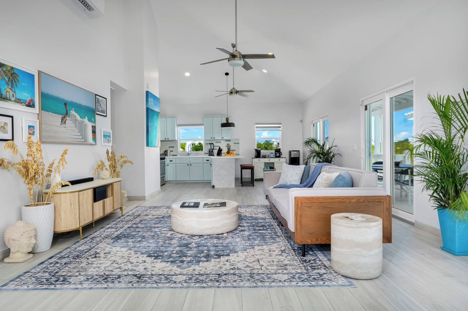 Living room and Kitchen