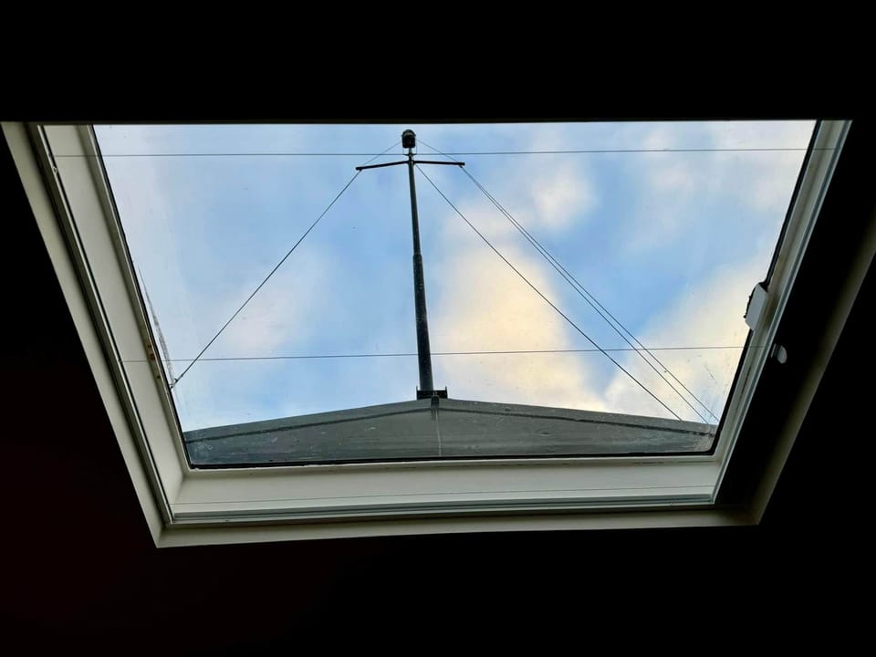 The view from your bed when you open the blinds - Amsterdam BB Houseboat