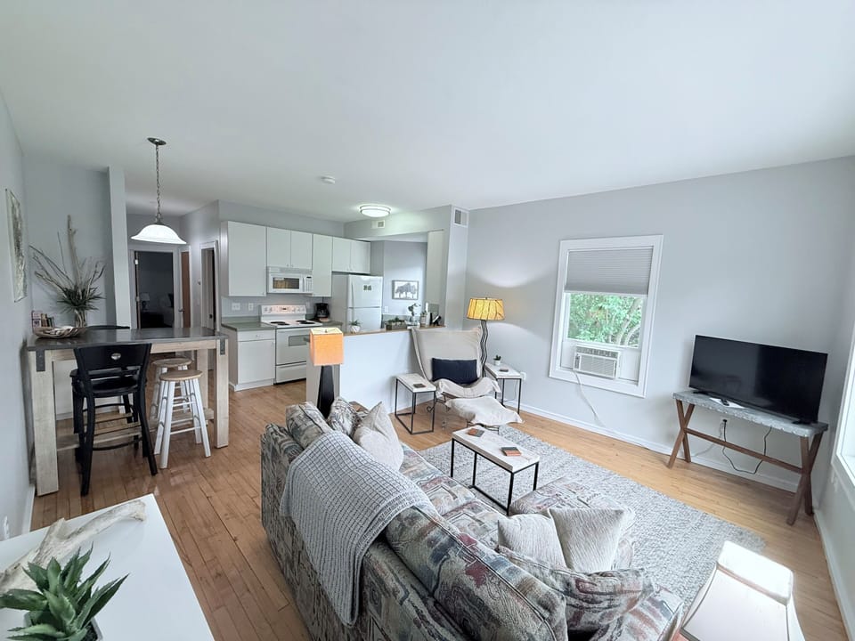 Comfortable open concept living space