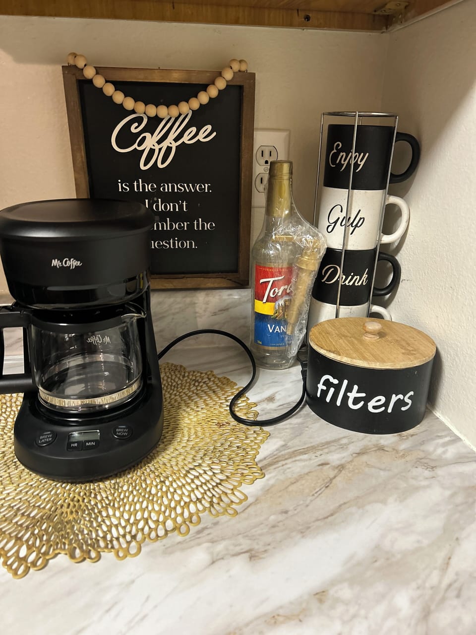 Coffee and/or coffee maker