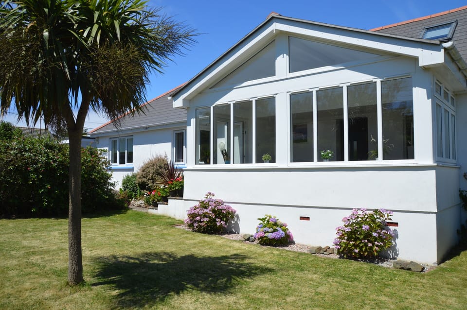 Secluded front garden