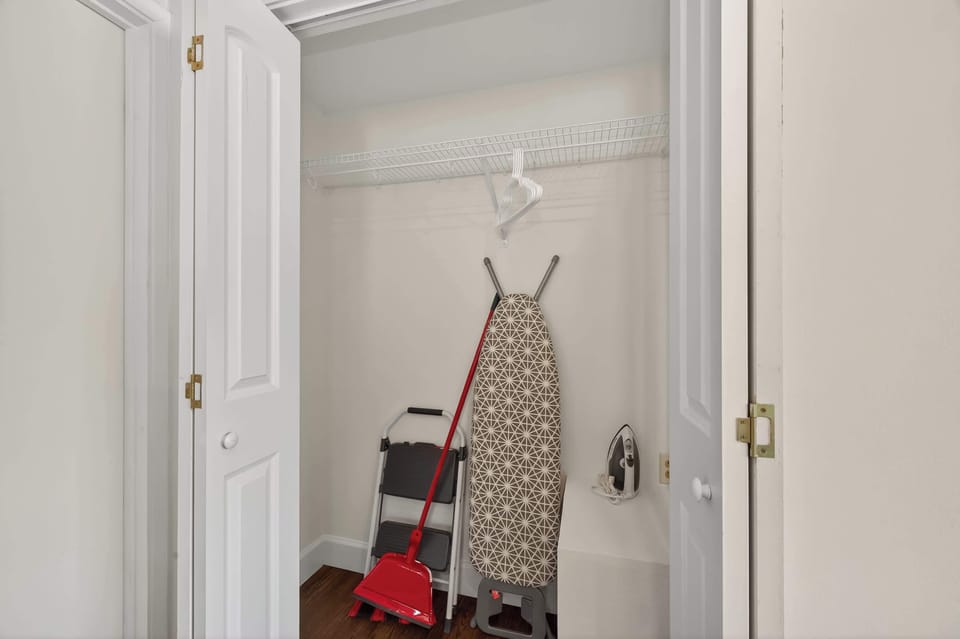 Laundry Room: Equipped with essentials for a stress-free stay—stay fresh and worry-free!