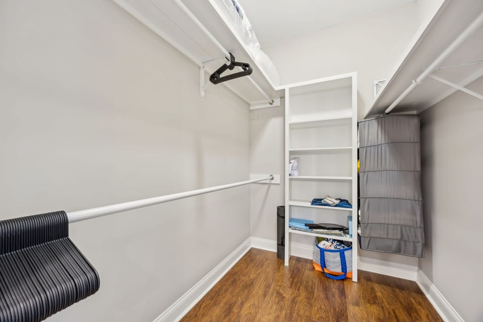 Huge master closet