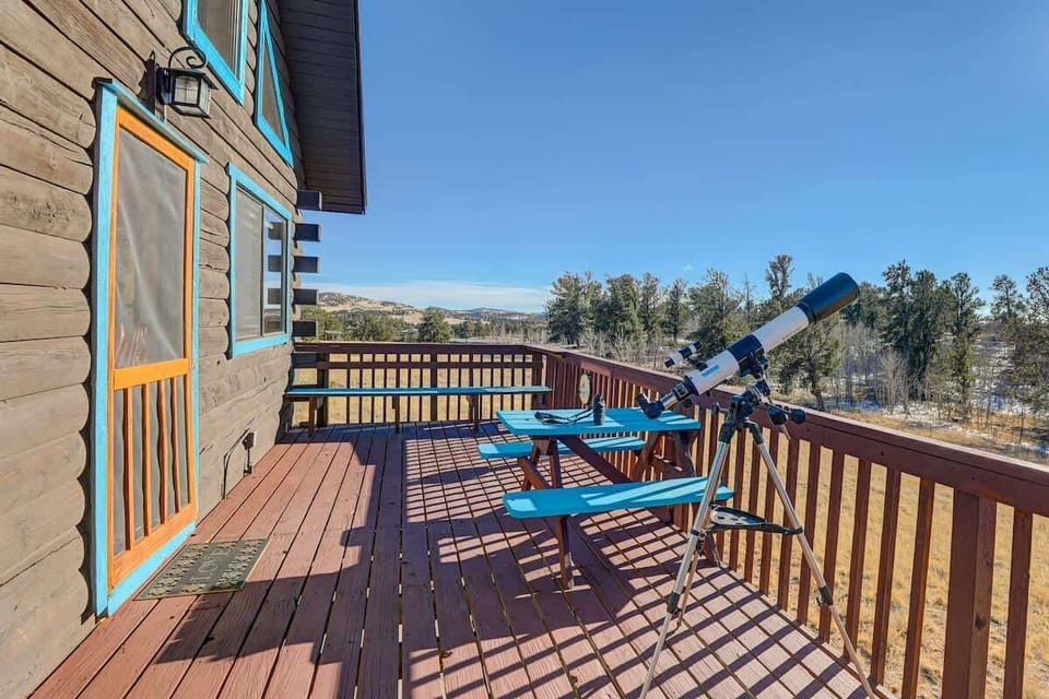 Your private observatory and also a perfect place to appreciate the morning sun while sipping your coffee.