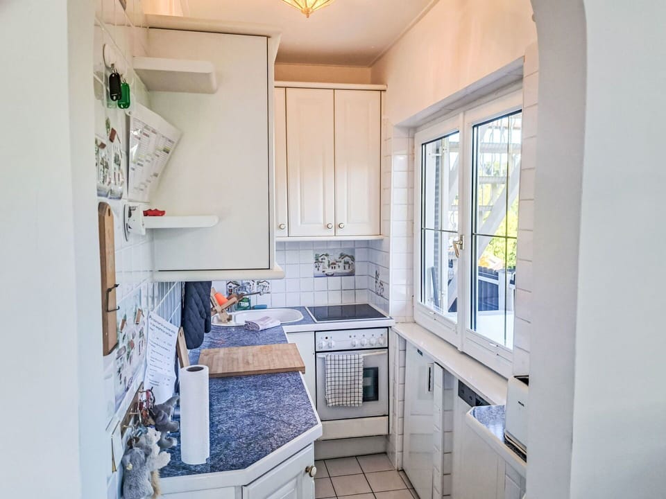 Flooring, Interior Design, Major Appliance, Kitchen, Countertop, Floor, Cabinetry, Kitchen Appliance, Furniture, Ceiling