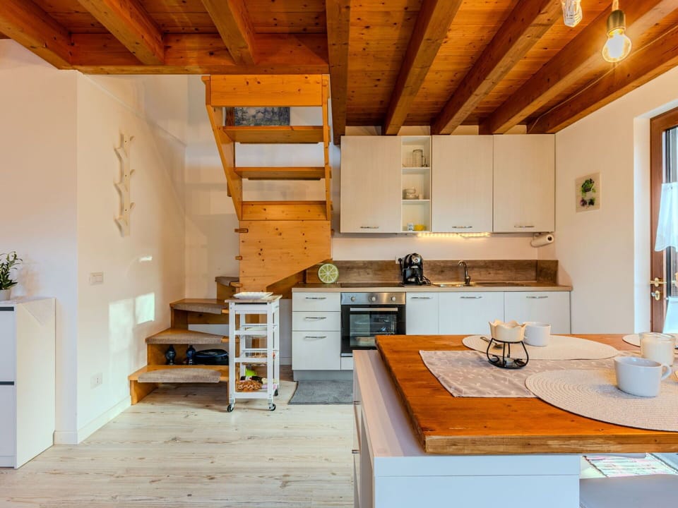 Interior Design, Flooring, Wood, Floor, Furniture, Ceiling, Room, Wood Flooring, Kitchen, Hardwood