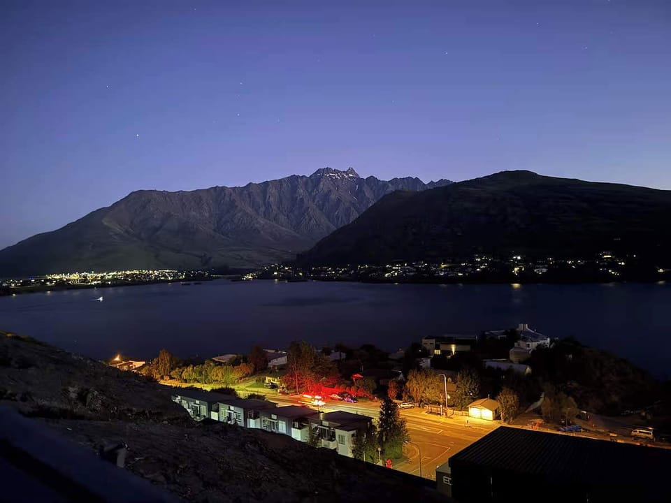 Remarkable views from the balcony