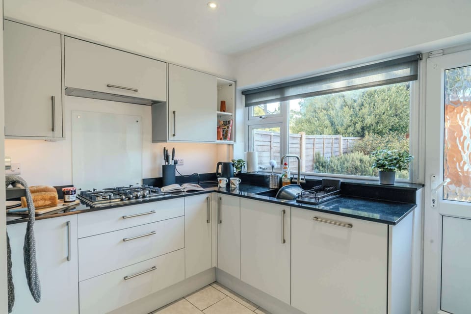 bright airy kitchen
