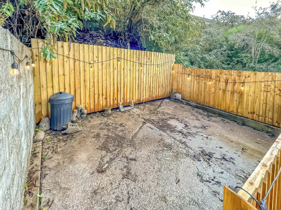 Garden area