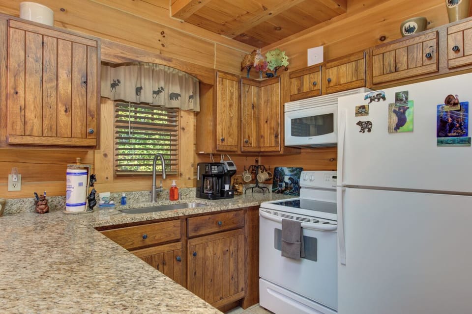 Appalachian Joy's fully-equipped kitchen