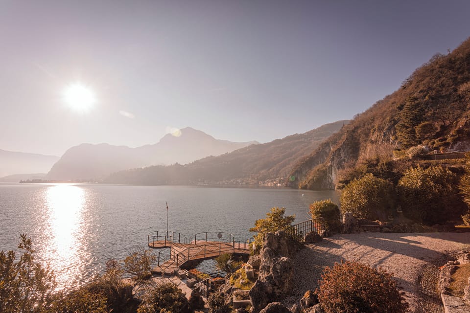 The view from the villa as viewed in winter.