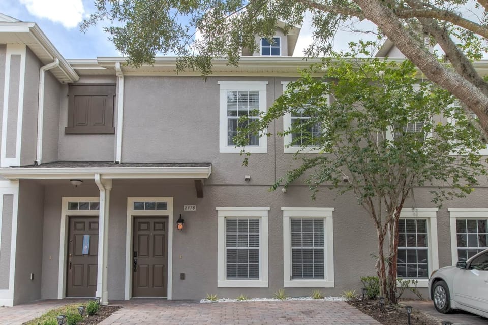 Front of the Townhome