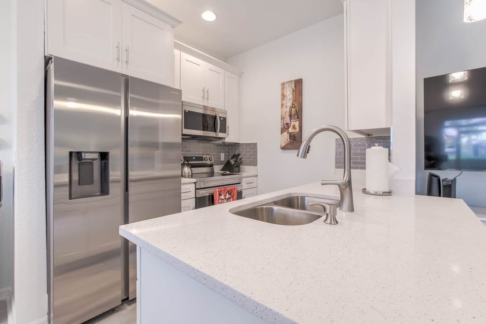 Beautiful Kitchen with Stainless Steel Appliances