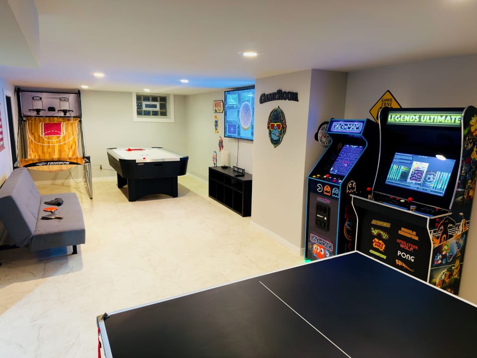 Enjoy endless fun in our Game Room, Perfect for all Ages!