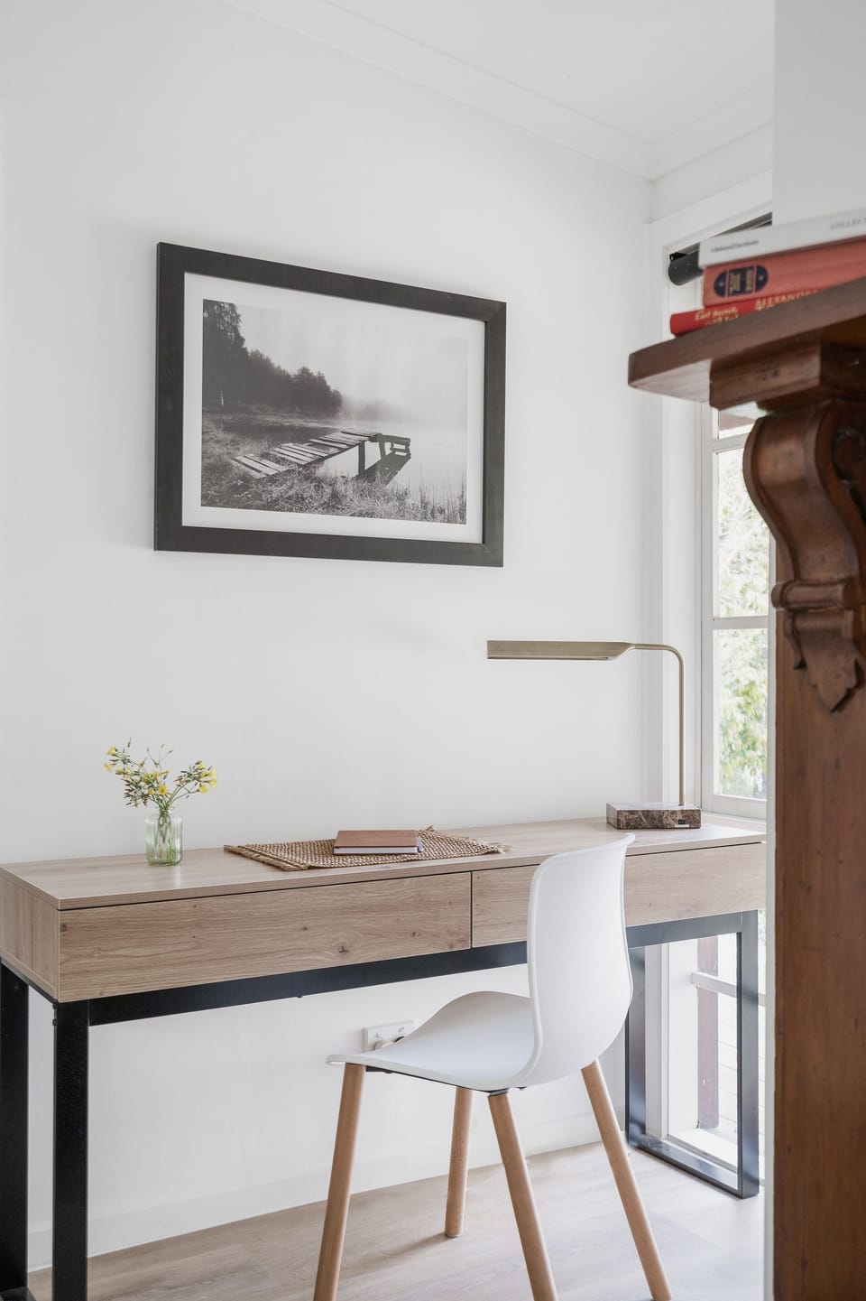 Desk so you can work from home if you need to