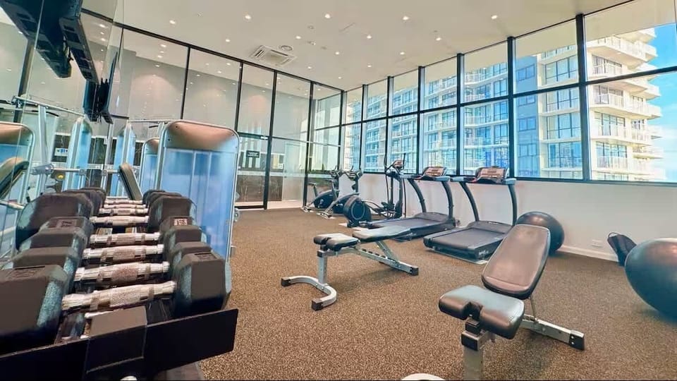 Fully equipped sky Gym 