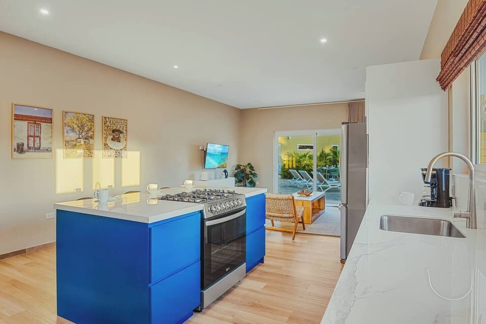 Cook, dine, and connect in this bright, fully equipped kitchen designed for easy vacation living.