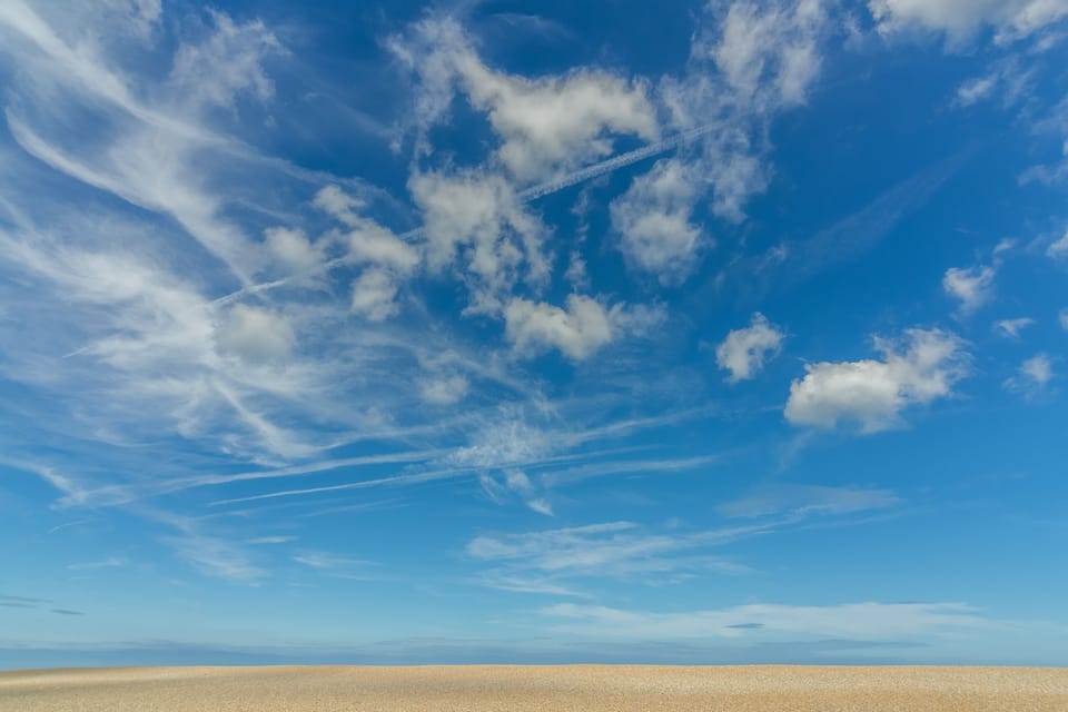 Salty Bottom, Salthouse: The beach at Salthouse