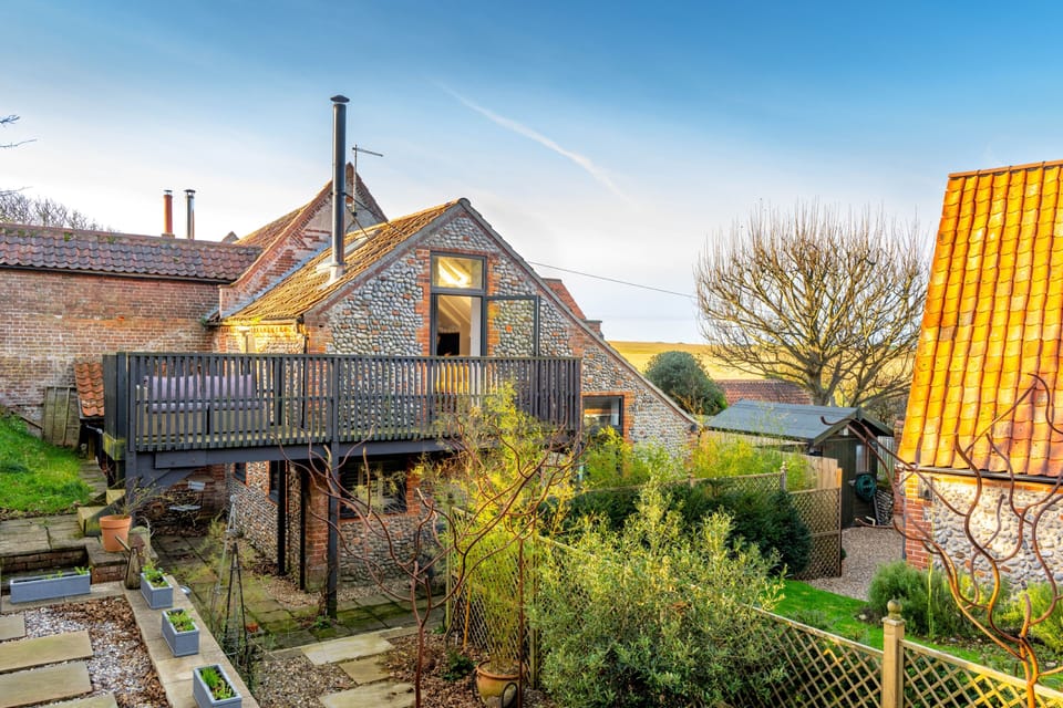 Mill End, Weybourne: Front elevation
