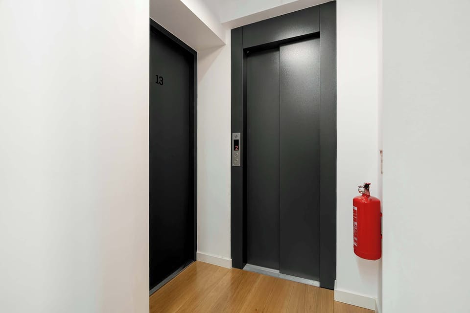 Clean and neat entrance to the flat.